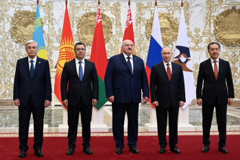 Фотография к новости: Токаев принял участие в заседании Высшего Евразийского экономического совета