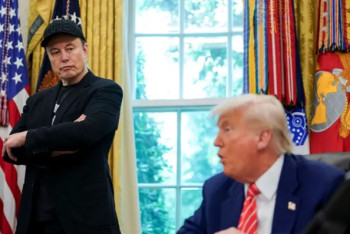 Фотография к новости: Трамп и Маск крупно поругались