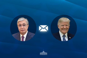 Фотография к новости: Токаев поздравил Трампа с Днем независимости США
