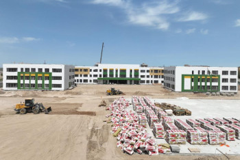 Фотография к новости: В Кызылорде завершается строительство двух школ