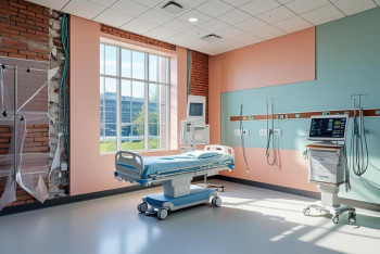 Фотография к новости: Районная больница в Улытауской области сможет разместить стационар на 100 мест после модернизации