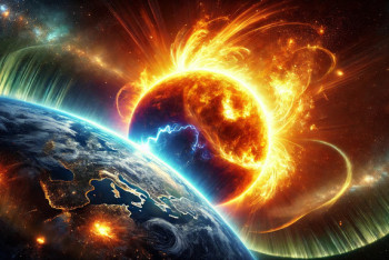 Фотография к новости: Магнитные бури накроют Казахстан