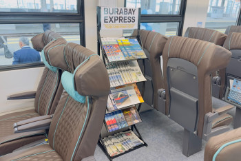 Фотография к новости: Современный электропоезд "Burabay Express": сколько будут стоить билеты?