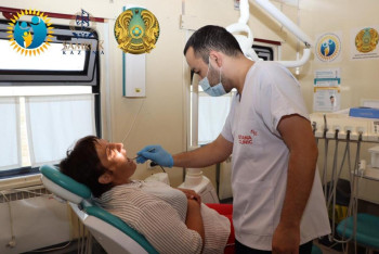 Фотография к новости: Более 7 тысяч жителей отдаленных сел ЗКО обслужил медпоезд