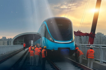 Фотография к новости: Из-за работ на LRT ограничат движение на одном из крупнейших проспектов Астаны