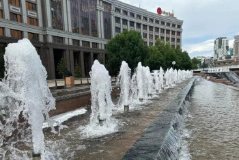 Фотография к новости: Почему нельзя купаться в фонтанах: разъяснение от казахстанских спасателей