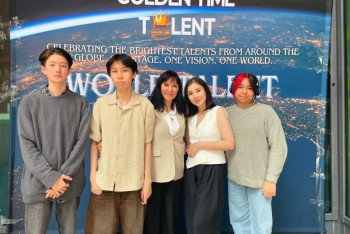 Фотография к новости: Казахстанские школьники стали сенсацией на арт-фестивале в Лондоне