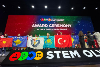 Фотография к новости: Громкая победа Казахстана: юные гении блистательно выступили на олимпиаде в Барселоне