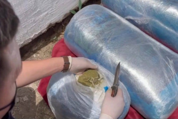 Фотография к новости: У жителя Алматинской области нашли 105 кг марихуаны