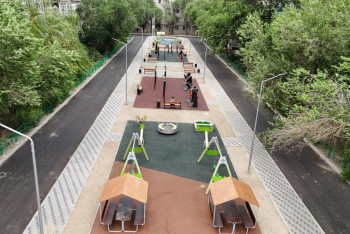 Фотография к новости: В Текели, Талдыкоргане и районах Жетысу появятся десятки игровых и спортивных зон