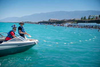 Фотография к новости: На Алаколе выросло число отдыхающих