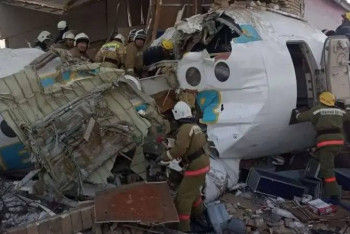 Фотография к новости: Расследование крушения самолёта Bek Air будет возобновлено