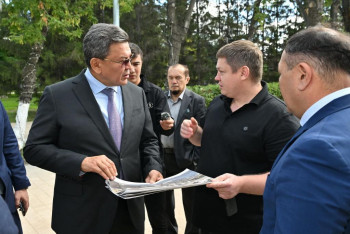 Фотография к новости: Улицы в Петропавловске обретают новый облик