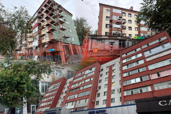 Фотография к новости: В Костанае простаивает ремонт фасадов домов на 1 млрд тенге