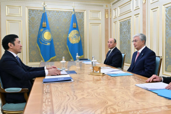 Фотография к новости: Президенту представили ключевые направления развития инвестсреды в Казахстане