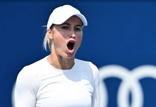 Фотография к новости: Путинцева проиграла шестой матч подряд и вылетела с турнира в США