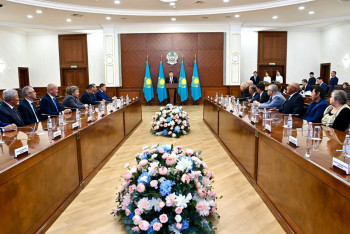 Фотография к новости: Год рабочих профессий: строителям Казахстана присвоены новые звания