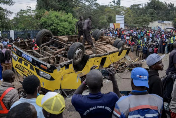Фотография к новости: В Кении 21 человек погиб в результате ДТП
