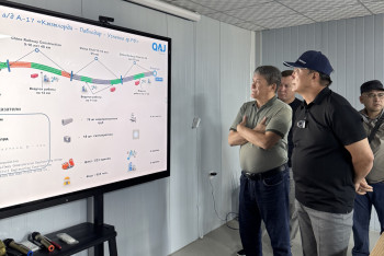 Фотография к новости: Депутат Мажилиса проверил состояние дорог в Улытауской области