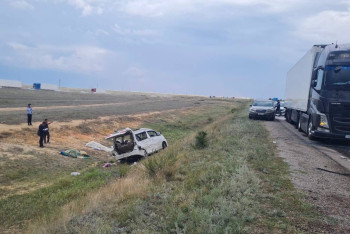 Фотография к новости: Смертельное ДТП в Актюбинской области: погибли четыре человека