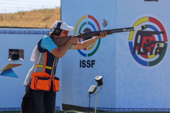 Фотография к новости: Казахстан завоевал бронзовую медаль на чемпионате Азии по стендовой стрельбе