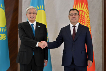 Фотография к новости: Токаев: "Казахи и кыргызы – братские народы"