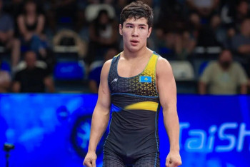 Фотография к новости: Казахстанский борец Диас Сейткалиев взял серебро чемпионата мира U-20