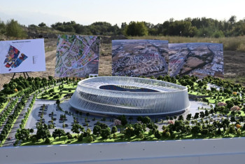 Фотография к новости: В Алматы построят новый футбольный стадион на 35 тысяч мест