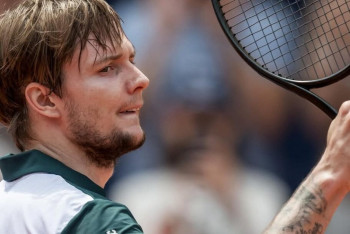 Фотография к новости: Александр Бублик обыграл чемпиона US Open-2014