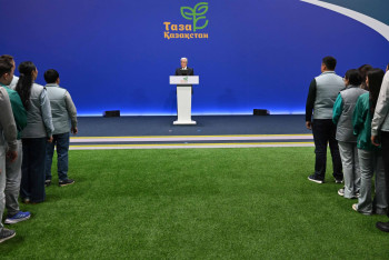 Фотография к новости: Послание в действии: "Таза Қазақстан" объединил миллионы казахстанцев ради экологии