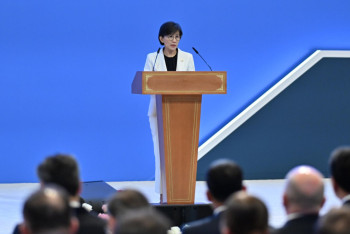 Фотография к новости: Постоянный координатор ООН в Казахстане высоко оценила конституционную реформу страны