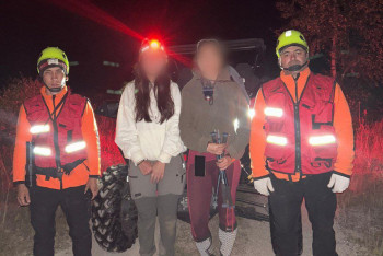 Фотография к новости: Несколько часов понадобилось спасателям на поиски туристок в горах