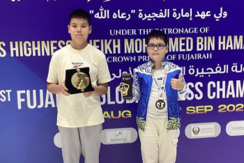 Фотография к новости: Казахстанские братья покорили шахматный Олимп в ОАЭ