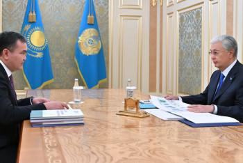 Фотография к новости: Токаев поручил Касымбеку наладить ливневку и ускорить благоустройство столицы