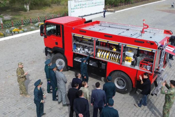 Фотография к новости: Техника против огня: в Казахстане обновили защиту национальных парков