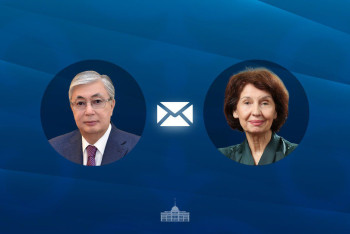 Фотография к новости: Токаев поздравил президента Северной Македонии с Днём независимости