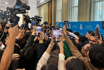 Фотография к новости: Мурат Нуртлеу появился в здании Правительства