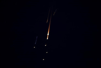 Фотография к новости: Израильская армия перехватила ракету, запущенную с территории Йемена