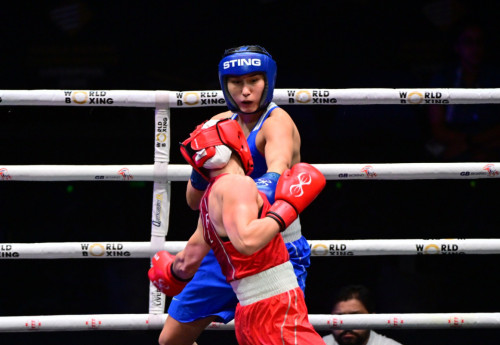 Фотография к новости: Аида Абикеева вышла в финал чемпионата мира по боксу