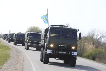 Фотография к новости: В Минобороны сообщили о марше военной техники и возможных ограничениях движения