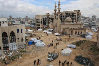 Фотография к новости: Израиль нанёс удар по зданию Исламского университета в Газе