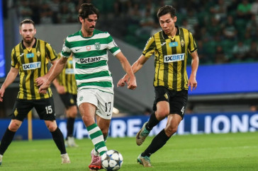 Фотография к новости: "Кайрат" разгромно проиграл "Спортингу" в Лиге чемпионов