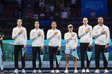 Фотография к новости: Сборная Казахстана завершила выступление на Кубке Билли Джин Кинг в четвертьфинале