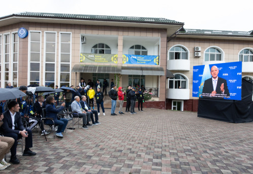 Фотография к новости: Академия КФФ получила статус FIFA Talent Academy — фоторепортаж
