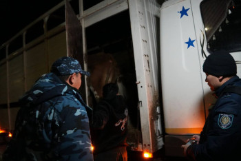 Фотография к новости: Предотвращение краж скота: полиция установила мобильные посты в Карагандинской области