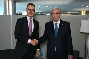 Фотография к новости: Астана и Хельсинки договорились развивать партнерство