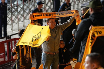 Фотография к новости: Алматы собрал более 5000 иностранных туристов на матч "Кайрат" – "Реал"