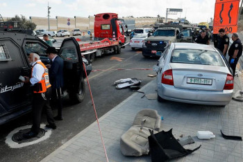 Фотография к новости: Теракт у Иерусалима: палестинец въехал в толпу и ранил подростков
