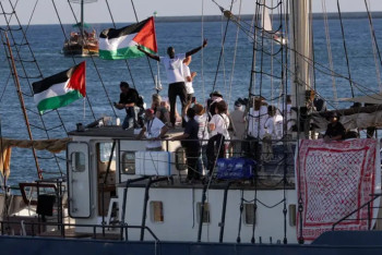 Фотография к новости: Израиль продолжает атаку на флотилию Global Sumud