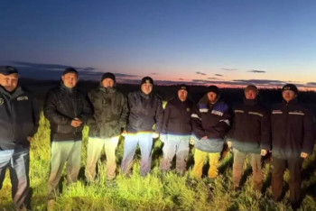 Фотография к новости: Потерявшегося в СКО мужчину нашли с помощью дрона